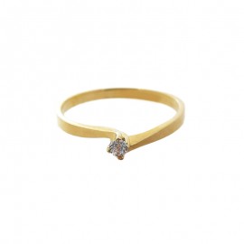 Anillo Briseida Oro A. 10k