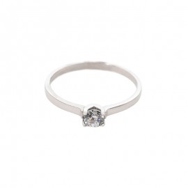 Anillo Clarisa Oro B. 14k