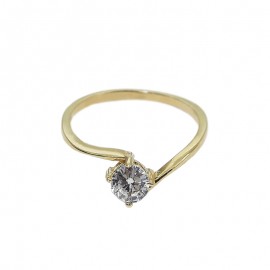 Anillo Beatriz Oro A. 10k