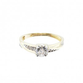 Anillo Adalia Oro 10k